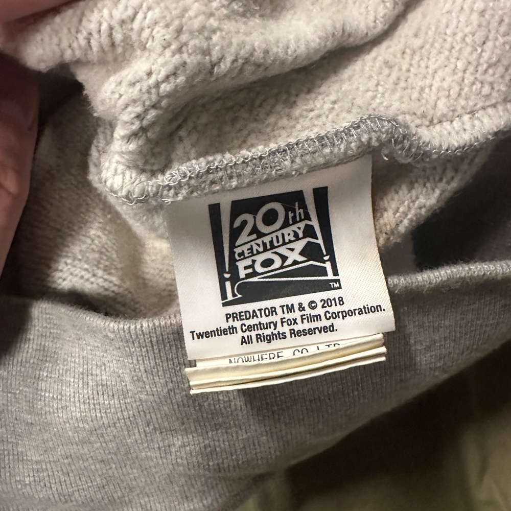 Bape x Predator Gray and Camouflage Hoodie size L (used) - Picture 8 of 15